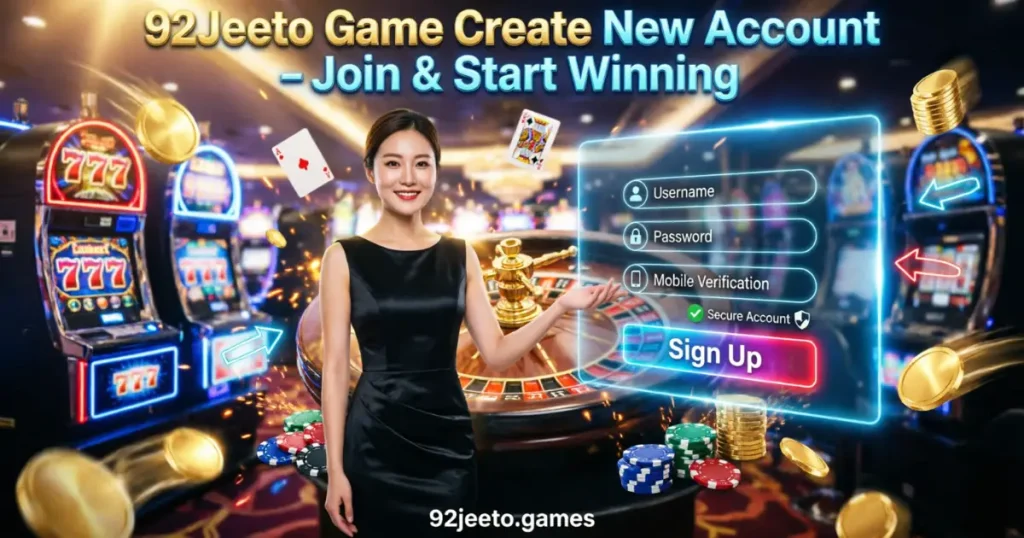 92Jeeto Game Create Account